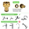 50/75/100ft Portable Garden Hose Water Gun For Cleaning Car Wash Machine Watering Sprinkler Durable Water Gun with Water Hose 4