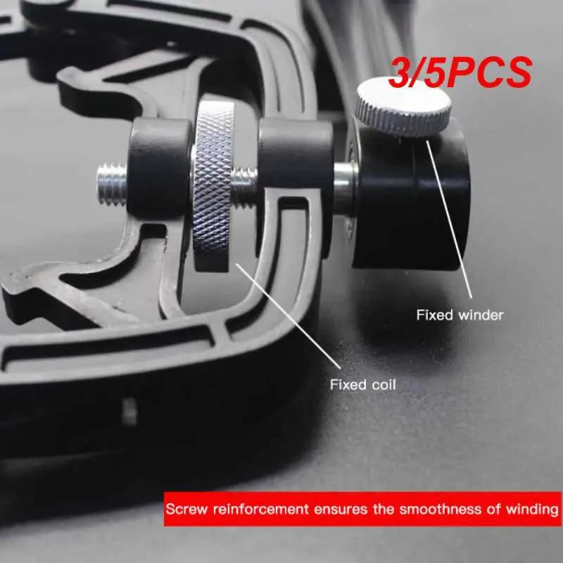 

3/5PCS Fishing Line Winder Spooler Machine Spinning Reel Spooling Station System Multifunction Portable Manual Winding Coil