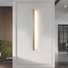 Black Walnut Wood Wall Light LED hanging lamp Beech wood Linear Wall Lamp Kitchen Walkway Sconce Lighting Ceiling lamp 1
