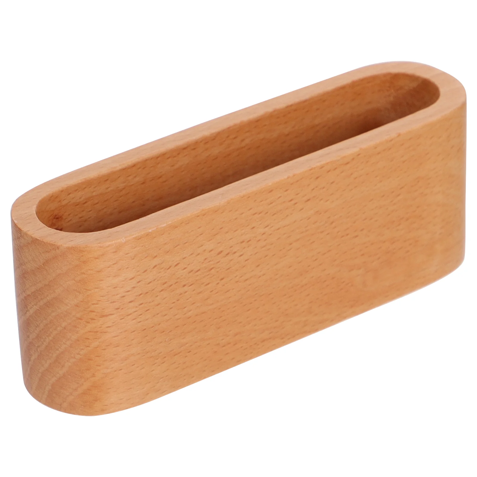 

Solid Wood Business Card Case Name Cards Organizer Storage Holder Tablet Wooden Holders