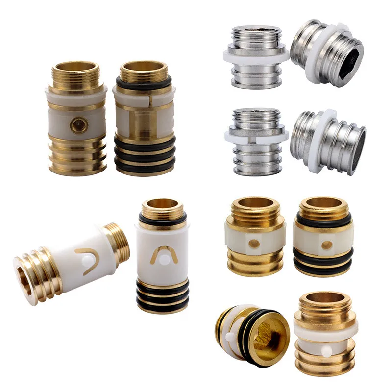 1PCS Kitchen Faucet Outlet Pipe Base Screw Spring Connection Core Tap Connect Joint for Kitchen Bathroom Hardware Accessories