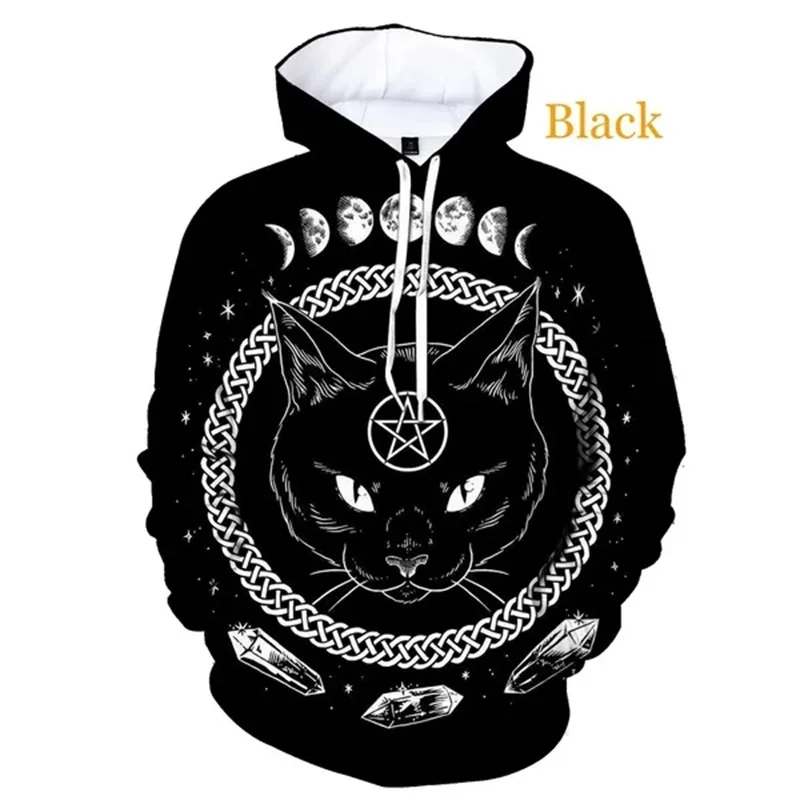 thumbnail image 1 of Sudadera con capucha con estampado 3D de bonitos gatos para hombres y mujeres, sudaderas informales de gran tamaño, sudaderas con capucha para primavera y otoño para hombres, ropa de calle, 1 of 4