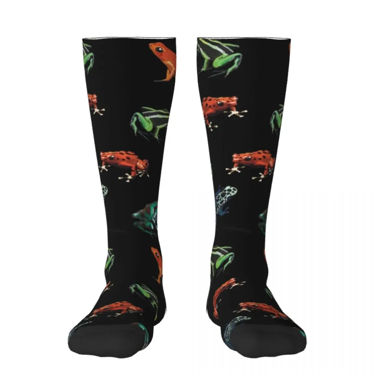 

Ядовитые искусственные лягушки, носки с цветочным рисунком, оптовая продажа, мужские и женские