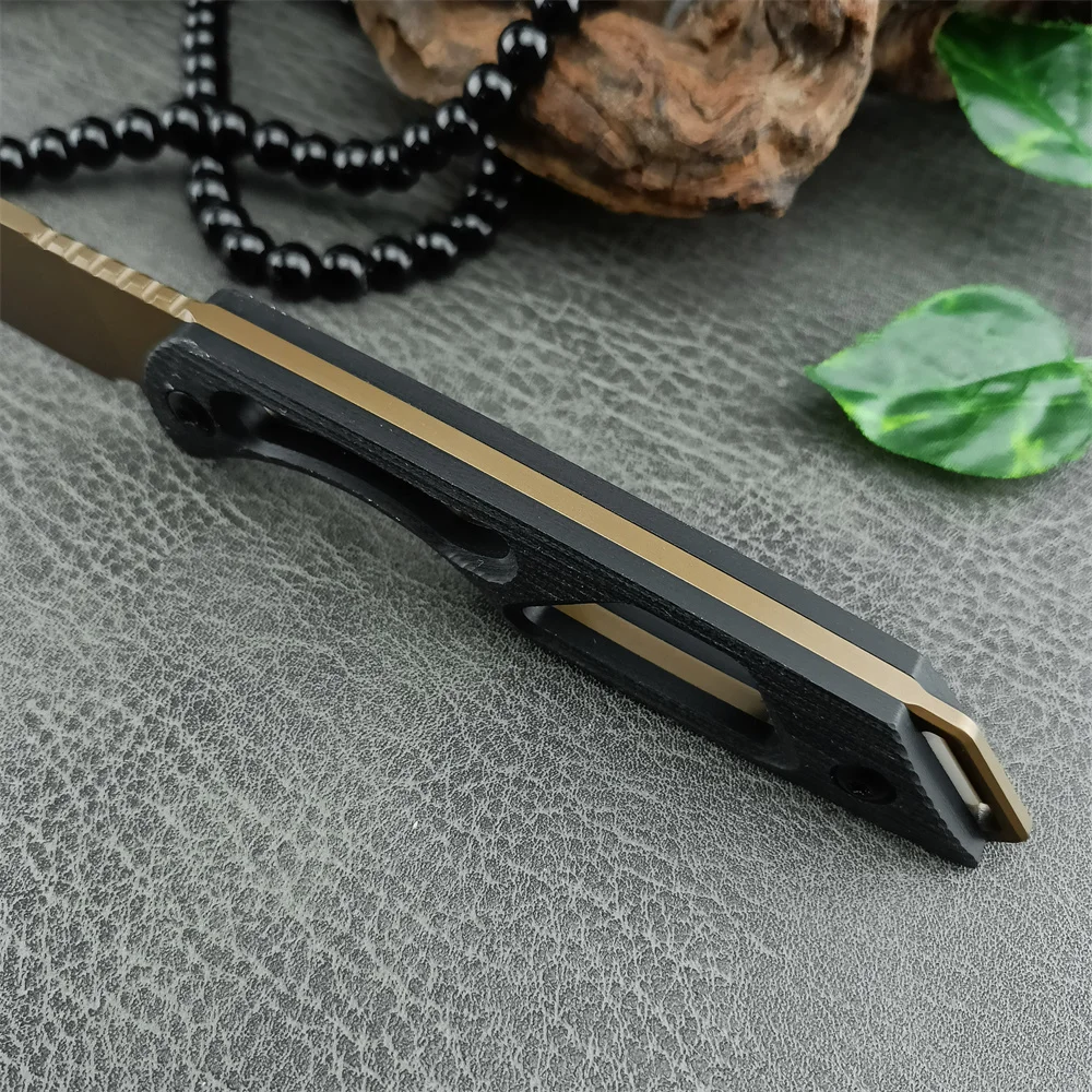 NEW TOOR Fixed Blade Knife High Quality Pocket Knife D2 Blade G10 Handle Outdoor EDC Camping Hiking Hunting Survival Tool 3