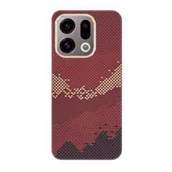 Premium Aramid Fiber Kevlar Case with Bare - Metal Feel - Ultra - Thin & Magnetic Cover for OPPO Find X9 (Sunshine)