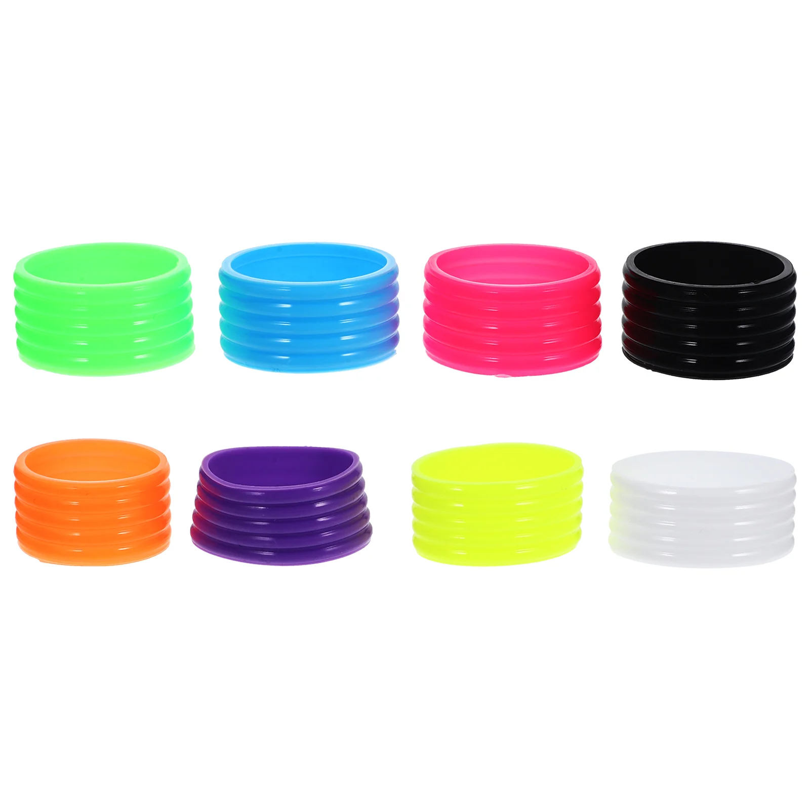 

8Pcs Tennis Racketsss Grip Bands Non-skid Racket Grip Rings Racket Grip Bands Badminton Racket Grips