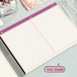 Eco - Friendly B5 Notebook with Horizontal Tearable Pages - 20 Sheets (02)