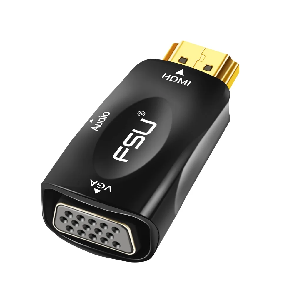 To Vga Converter 1080p Hd Male To Female Vga Adapter