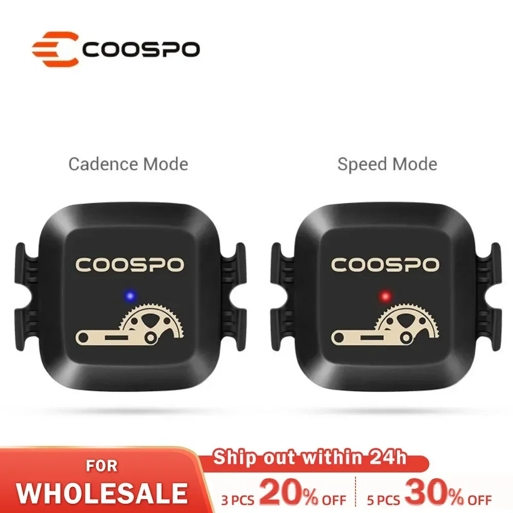 

COOSPO BK467 Cadence and Speed Sensor Dual Mode Rpm Monitor Bluetooth 4.0 ANT Road Bike For Wahoo Garmin Bike Computer