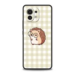 Adorable Hedgehog Illustrated Phone Case Cover for Xiaomi 13T Pro (A1)
