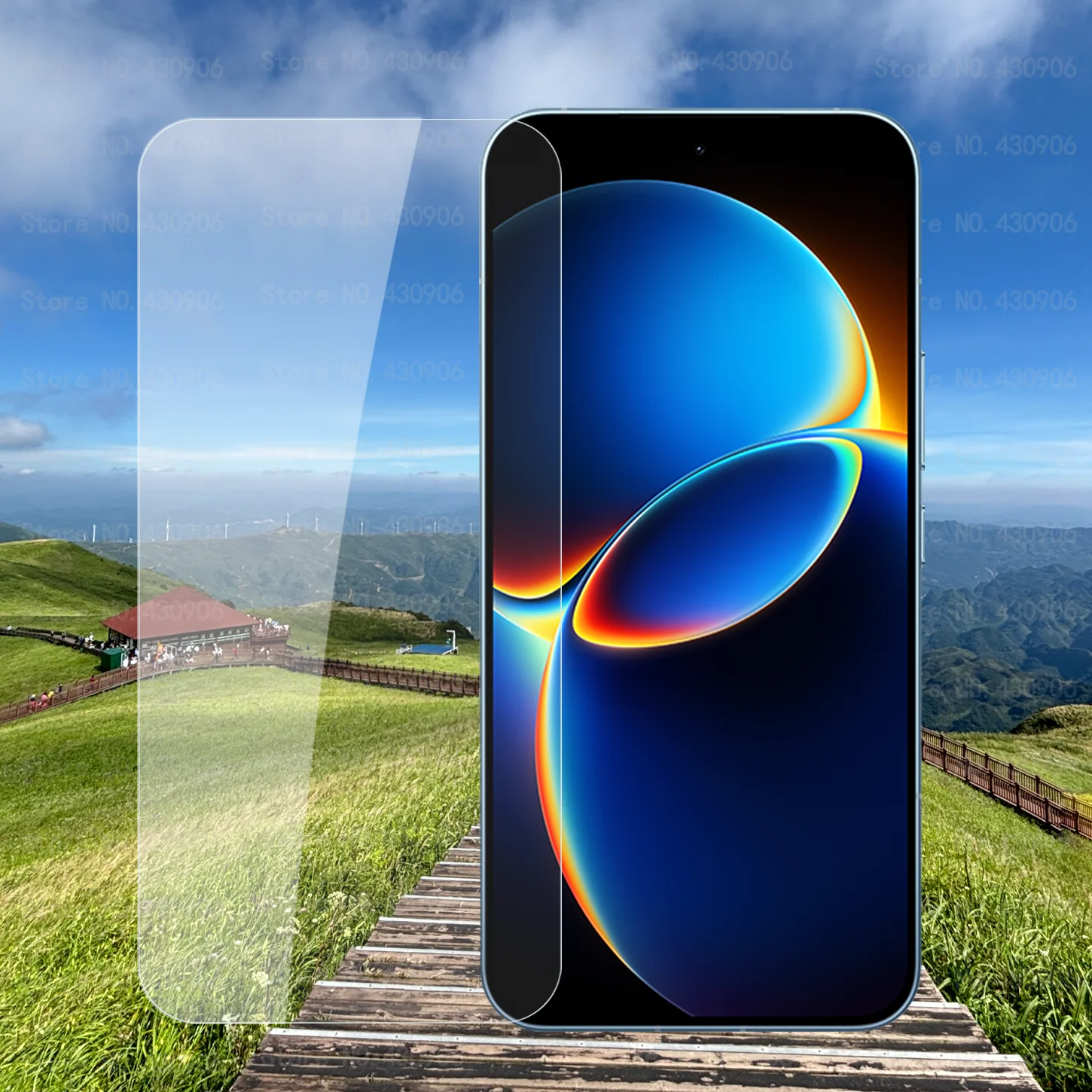 Premium Transparent Tempered Glass Screen Protector Film - High Quality 2.5D 9H Hardness