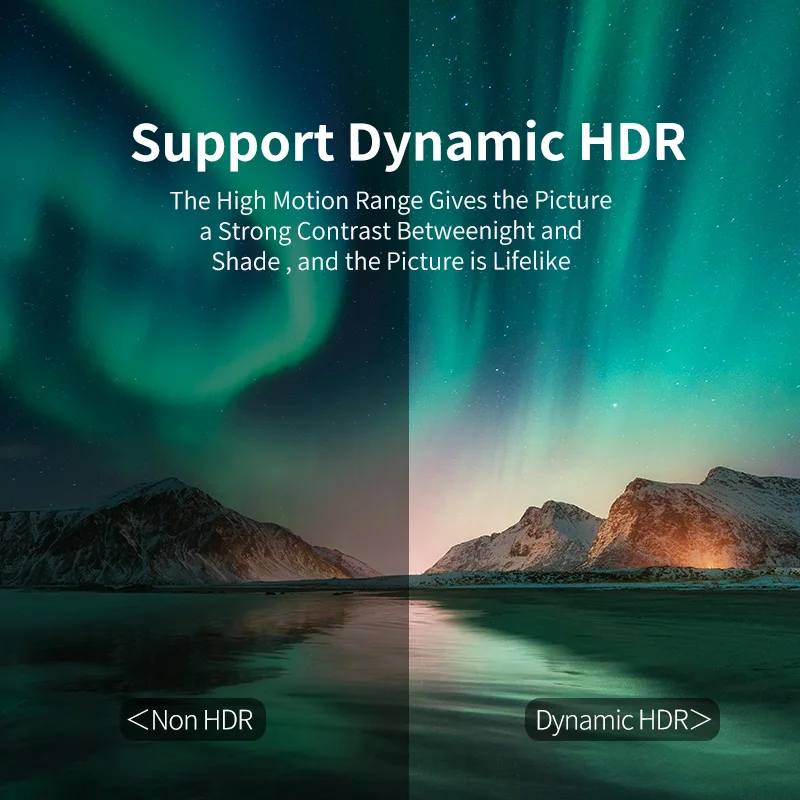 HDMI ̺ 8K 60Hz HDMI2.1 ȣȯ 3D 4K 120Hz 48Gbps eARC ARC HDCP  HDR, Macbook HD TV Ʈ  PS4/5