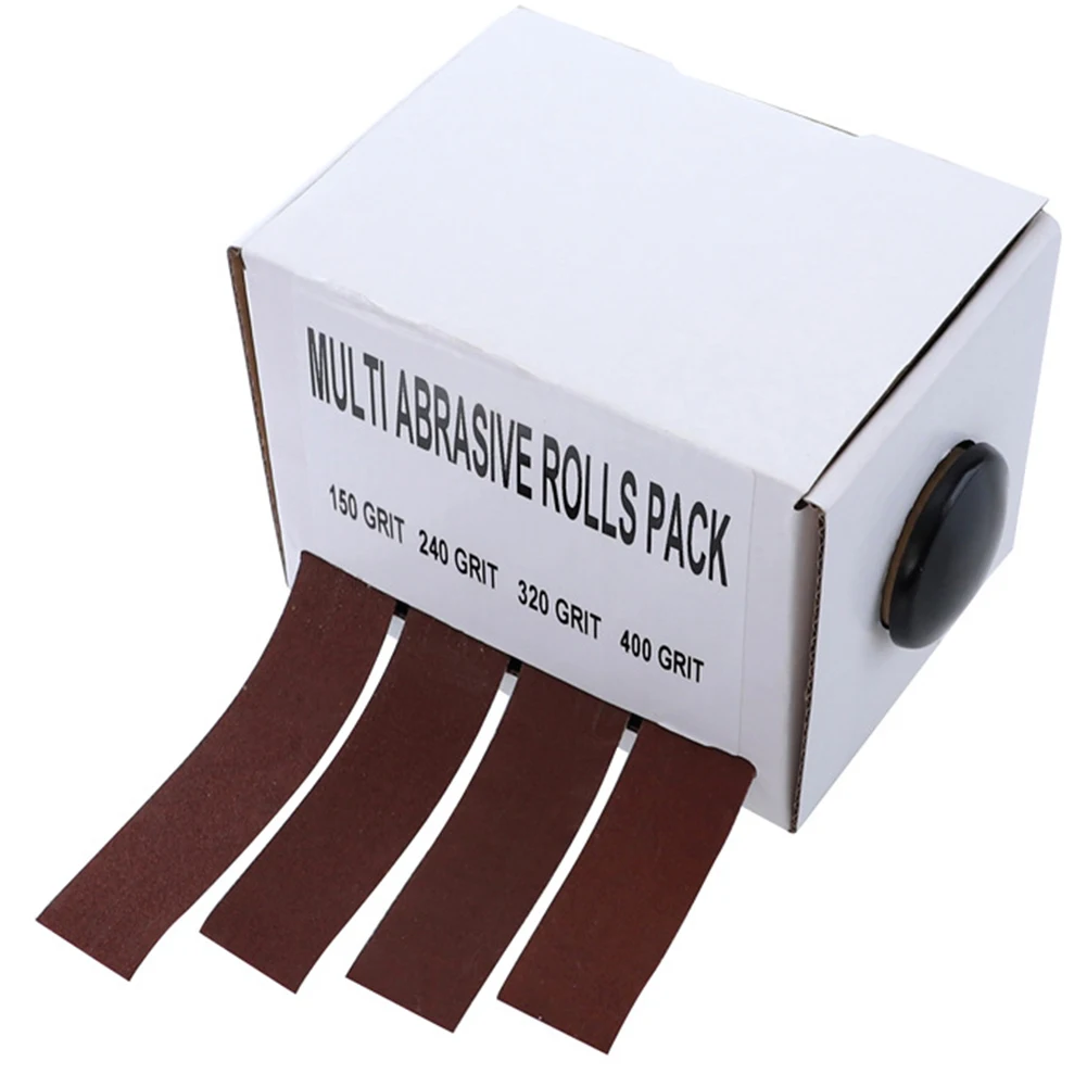 

Polishing Assorted Wood Turners Furniture Repair Metal Workers Abrasive Rolls Nylon Glass Pumped Emery Cloth Boxed Soft Grinding