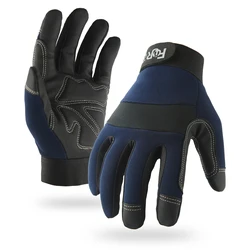 Unisex Ultra - Soft Lightweight Touchscreen Utility Gloves - XXL (DEEP BLUE)