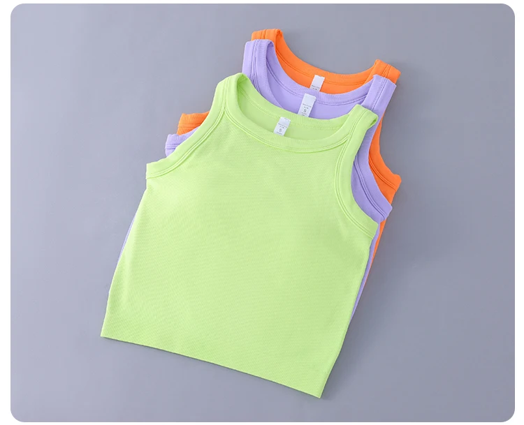 Women's Pink Vest with Chest Pad for Comfortable Flexibility for Breathable Vest Women's Soft Vest Exposed Navel