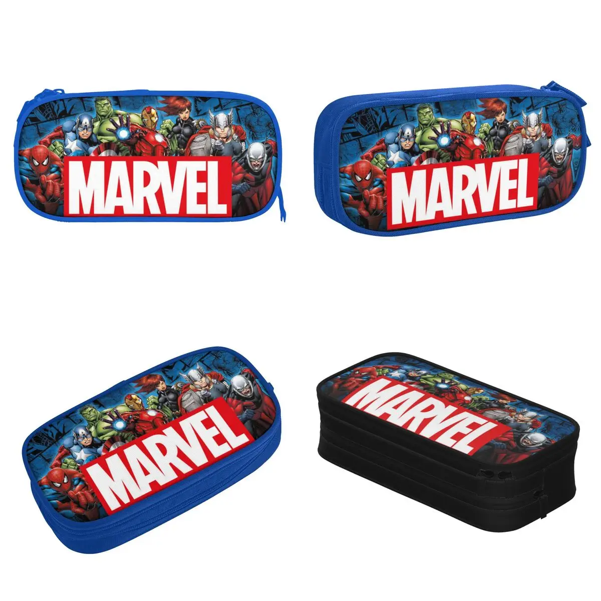 Comics Characters Pencil Case Pen Holder Bags Storage School Supplies Cosmetic pencil cases,stationery box,pen storage bag,pencil holder