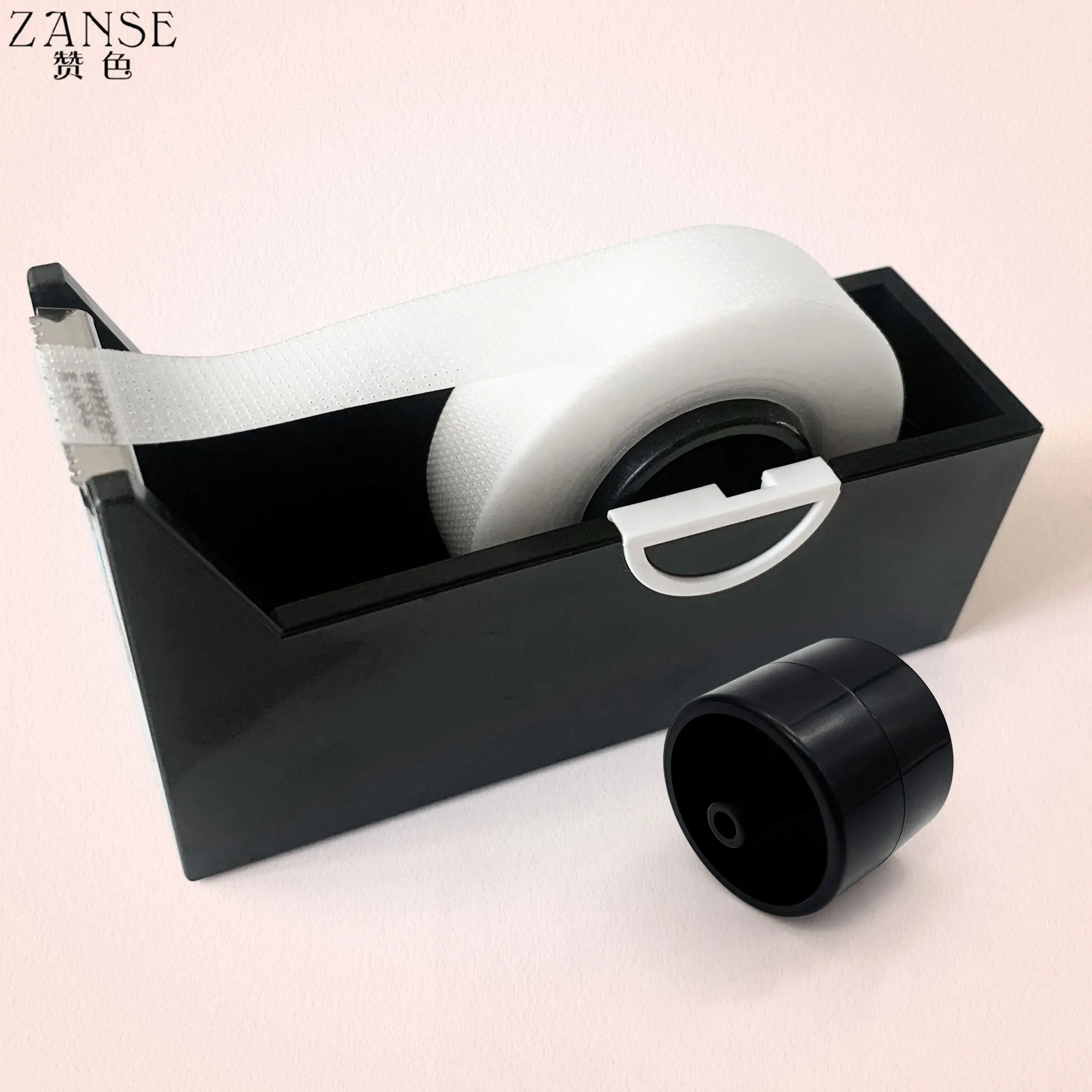 1pc Tape Cutter  Eyelash Extension Adhesive Tape Holder Grafting Eyelash Extensions Plastic Rotating Tape Cutting Makeup Tools