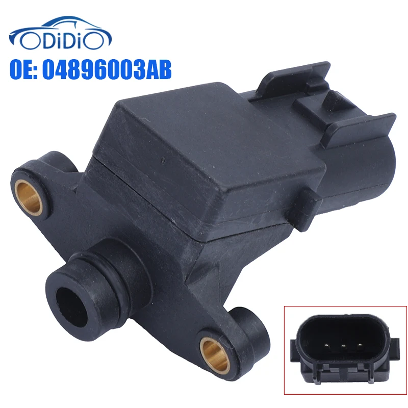 

3-контактный датчик давления впуска воздуха ODIDIO 04896003AB MAP для 2003- 2006 Chrysler Sebring L4 2.4L
