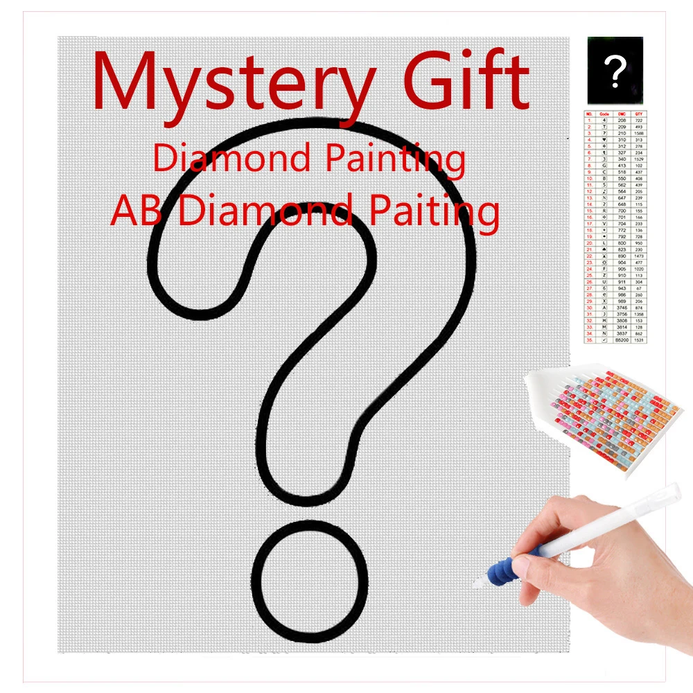 5D Diamond Painting Photos Mystery Gift Diamond Embroidery Mosaic For Friends Family Art