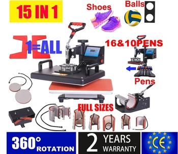 15 In 1 Heat Press Machine, Sublimation Printer/Heat Transfer Machine 1