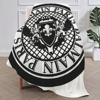Fashion B-BalmainES Cool Luxury Blanket Plush Nap Sofa rug for Living Room Warm Office Bedroom Birthday Home Travel Kid Gifts 2