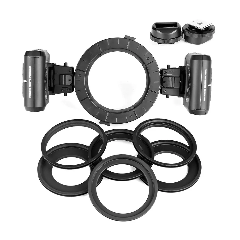 메이케 MK-MT24 II 매크로 플래시 오프 카메라 TTL 플래시 스피드라이트 (캐논 EOS 5D III IV 6D 60D 70D 7D 450D 500D 550D 600D 650D 700D 용)