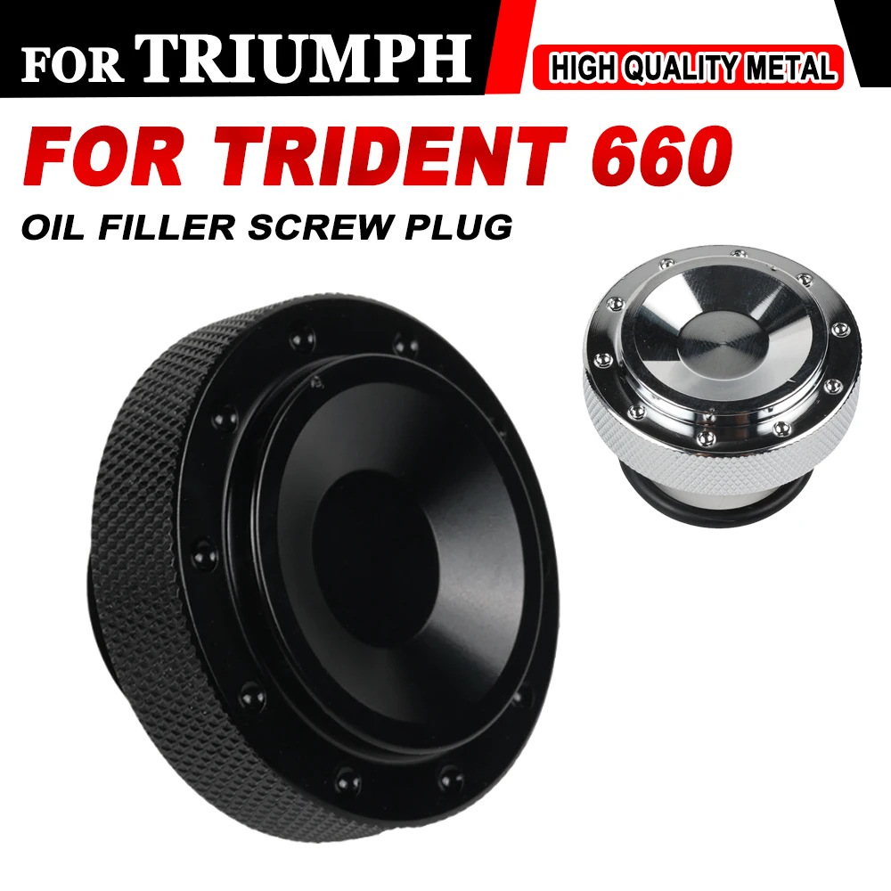 

For TRIUMPH BONNEVILLE T100 T120 STREET TWIN CUP Motorcycle Accessories Oil Filler Cover Screw Plug Cap Bolt Oil Screw