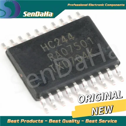 

74HC244PW 74HC244 TSSOP-20 новый оригинальный 10 шт./лот Бесплатная доставка