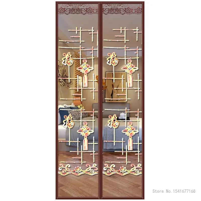 Magnetic Screen Door Curtain, Anti Mosquito Net, Insect Fly Bug Curtains, Automatic Closing Mesh, Summer