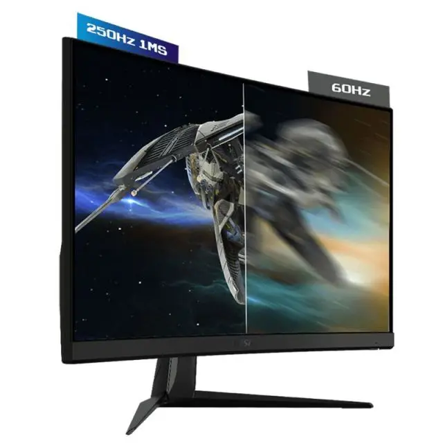 MSI G32C4X 32 ġ Ŀ 250Hz 1Ms HDR ÷  VA ũ, 1500R Ŀ  ̹  HDMI + DP