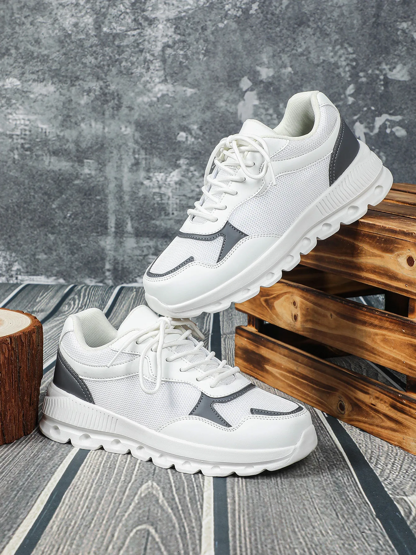 VEAMORS Mesh Running Shoes - Top View