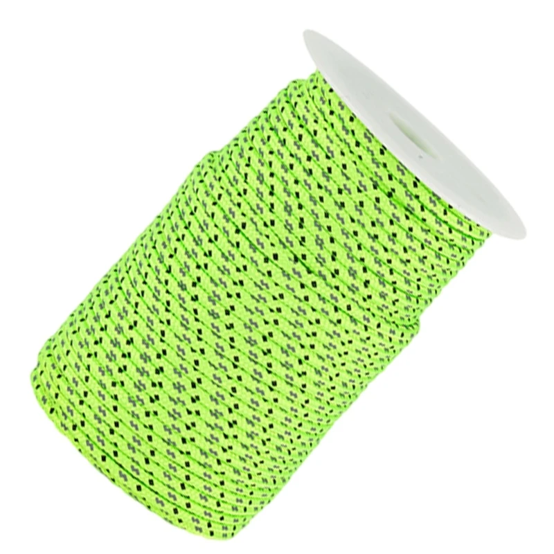 Reflective Paracord Rope High Strength Tent Lanyard Strap Outdoor Camping Survival Rope Guyline Hiking Equipment 5