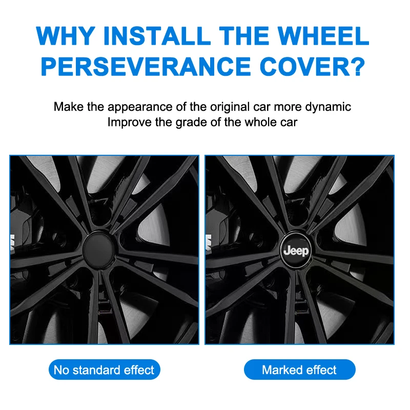 Car Wheel Center Hub Cap Car Accessorie 4Pcs 56/60mm For JEEP Wrangler Grand Cherokee Compass Renegade JK TJ Patriot Trail Hawk wheel center caps