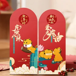 Rouleau de 500 autocollants chinois pour nouvel an, étiquette autocollante pour la fête du printemps, décoration pour boîte cadeau, pour la maison 