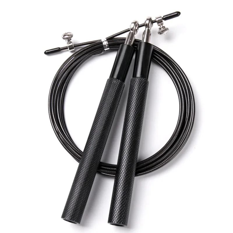 Crossfit Speed Jump Rope Metal Handle 3 Meters Adjustable Skipping Rope For Boxing Fitness Skip Workout Training