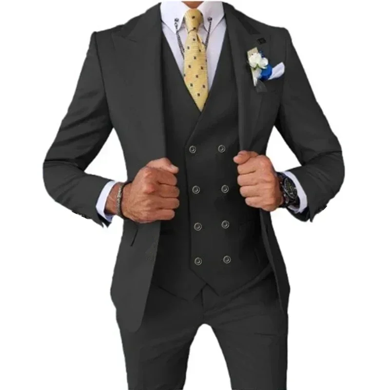 High-quality Wedding Art，solid Color Formal Business Suits，Elegant Man Suit，Circus Costume，party，daily Life，Banquet