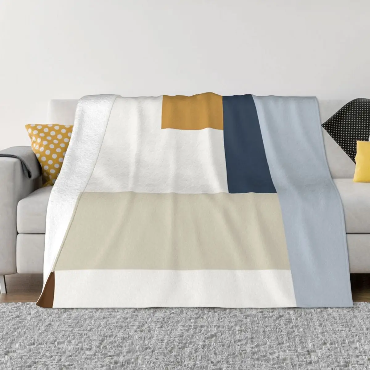 

Современное минималистичное винтажное одеяло среднего века для дома спальни зимние одеяла индивидуальное одеяло