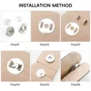 14/18MM Magnetic Snap Fasteners Clasps Buttons for Cloths Handbag Purse Wallet Craft Bags Parts Sewing Supplies Accessories 6