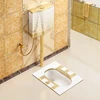 *European Style Golden Squatting Toilet, Squatting Pit Type Flush Tank, Complete Set Of Toilet, Squatting Toilet 2