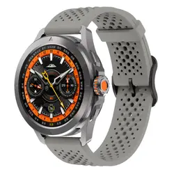 Premium Silicone Sport Wristband - 22mm Universal Fit, Multiple Colors for Xiaomi Watch Color (Grey)
