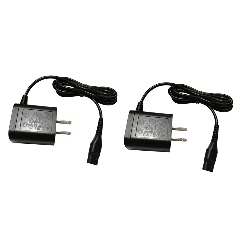 

2X Suitable For Norelco Shaver, A00390 Charger Power Cord Adapter US Plug