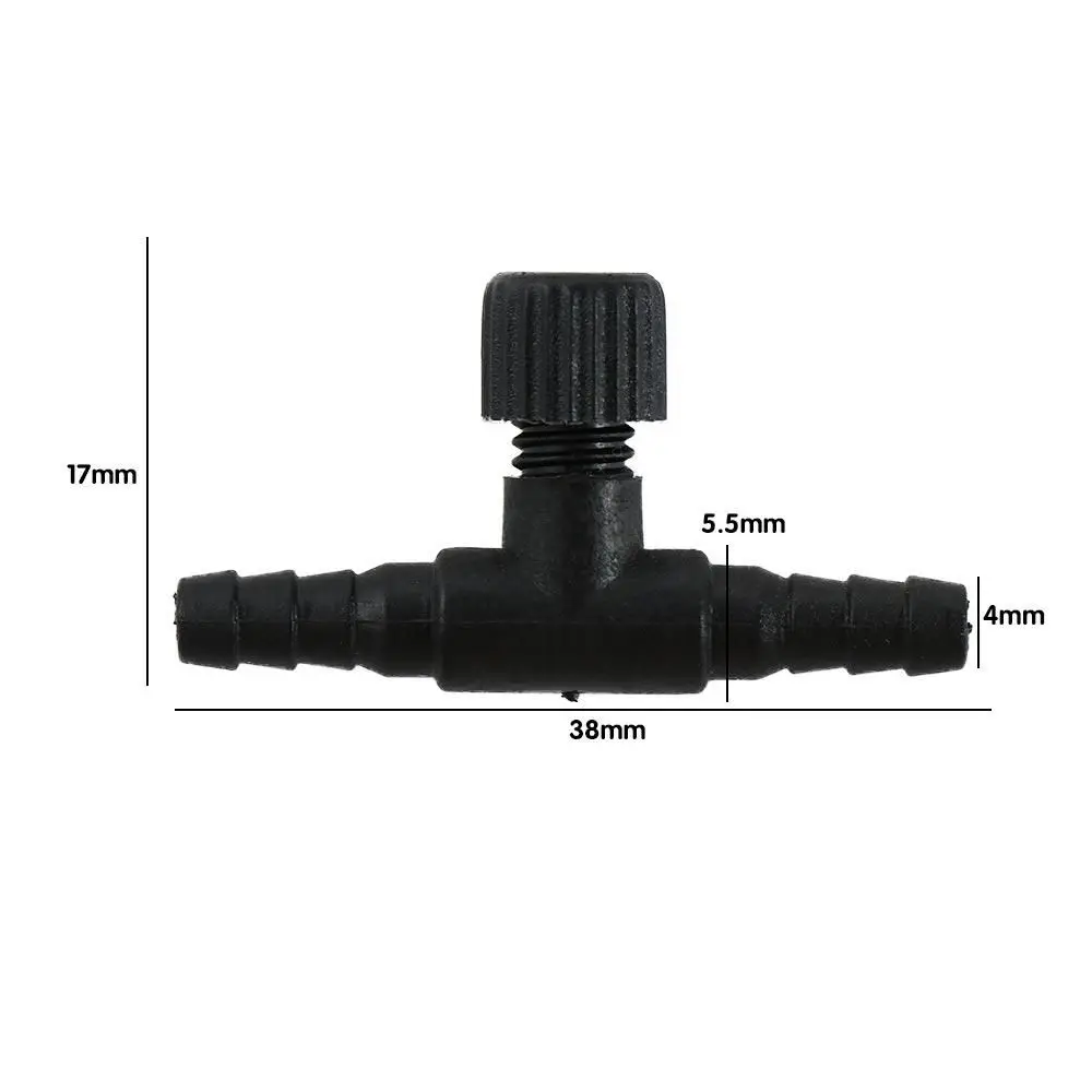 10pcs Fish Tank Air Line Flow Control Regulator Valve Aquarium For 4/6mm Airline Tubing Pipe Adjustable Connector Switch Tap 6