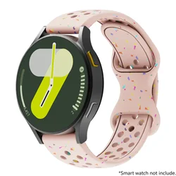 Silicone Watch Strap - Adjustable Multi - Size 18mm, 20mm, 22mm Band - 18mm (Pink)