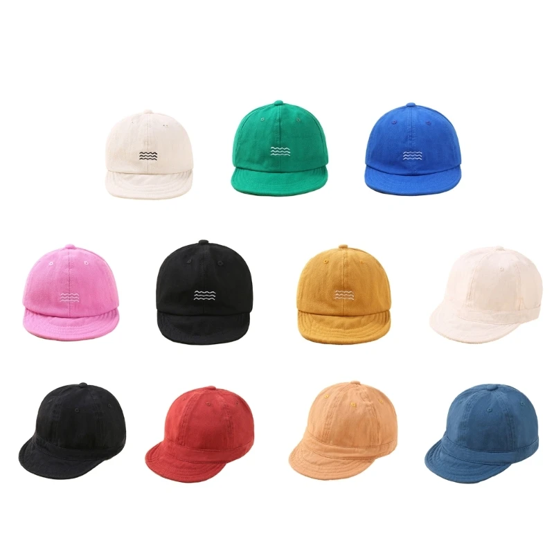 

Fashionable Toddler Baseball Cap Adjustable Size Hat Comfortable Stylish Hat Lightweight Hat for 6 Months to 3 Years Old