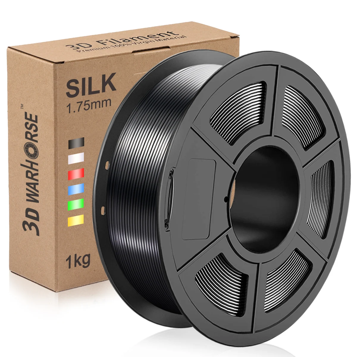 Filamento Silk Premium Pla 1,75mm Print 3d Seda Brillante