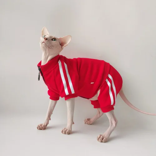 DOUJIN Hairless Cat Clothes Sphinx Devon Kenneth in Winter-XXXL