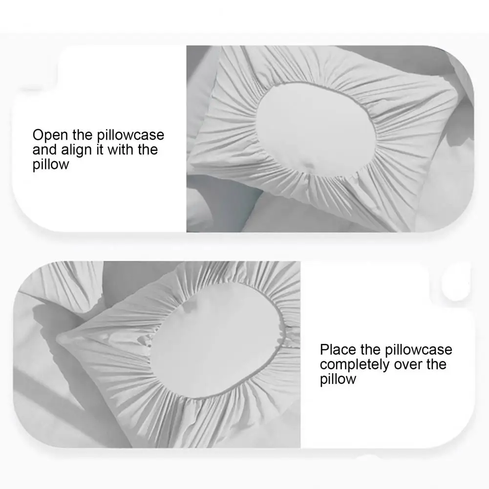 50*8cm Disposable Pillowcase Non-woven Fabric Friction-Free Surface Pillow Cover Travel Business Trip Hotel Train Bedding Cover