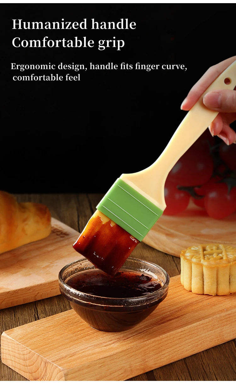 Description Picture 5 of itemOil Brush Egg Cake Bread Brushes Fine Bristle Brush Baking Barbecue Pastry Tools Kitchen Cooking Tool BBQ Accessories Brush