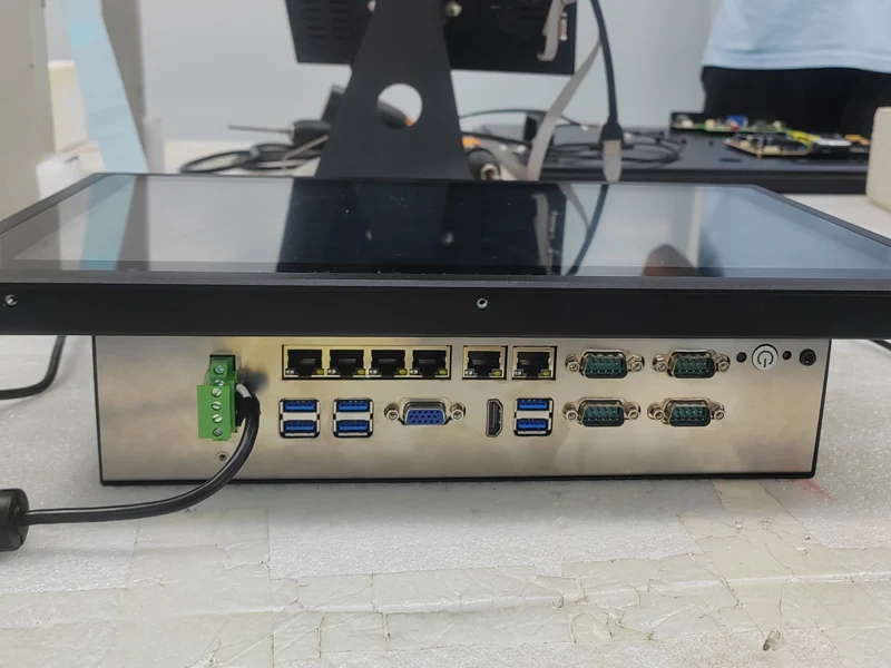 패널 PC 인텔 코어 I3 I5 I7 12세대 8G + 256G SSD OPS PC 컴퓨터 산업용 패널 PC LC 내장형 벽걸이 터치스크린 평면 패널