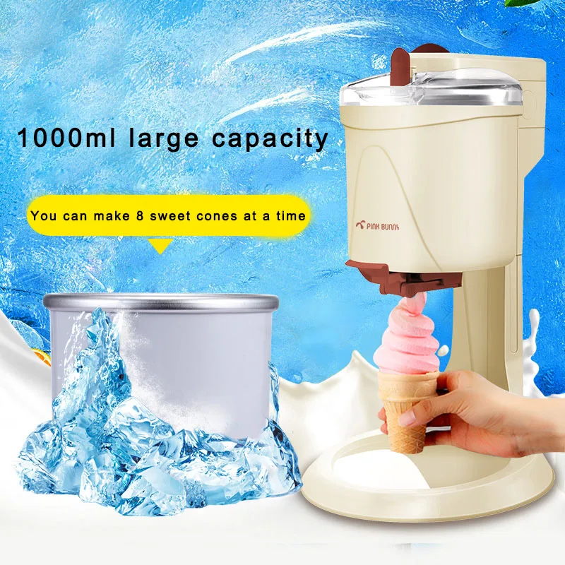 

Ice Cream Machine Cone Machine Ice Cream Roll Machine Home Mini Fully Automatic Yogurt Child Ice Cream Machine